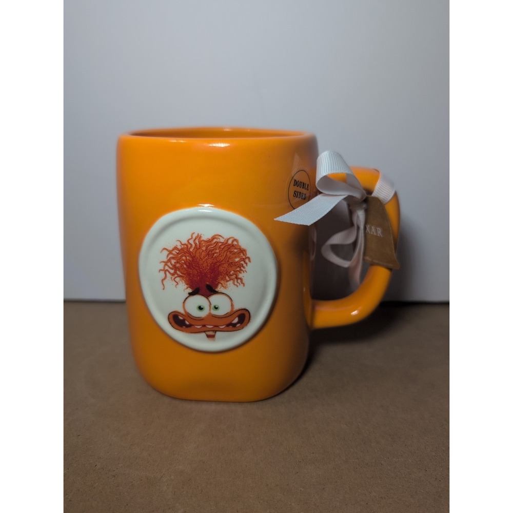 Rae Dunn Disney Inside Out 2 ANXIETY  "Remember to breathe"Double Sided Mug/New